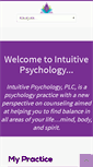 Mobile Screenshot of intuitivepsychologyplc.com